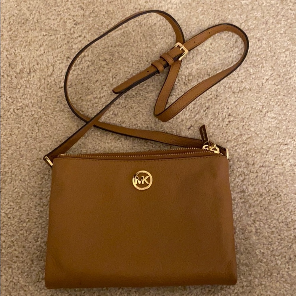 Michael Kors crossbody leather purse